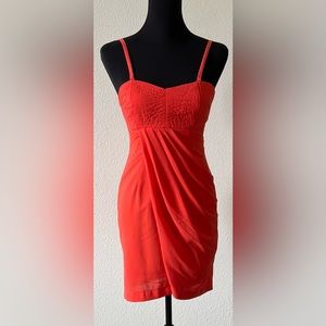 F21 Tangerine Mini Dress sz S/P
